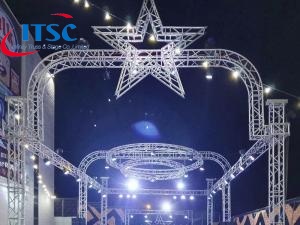  3m Dia Star Truss System Sprzęt do oświetlenia Zestawy olinowania