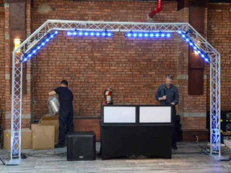 Projekt sprzętu scenicznego dla DJ-ów przez China ITSCtruss