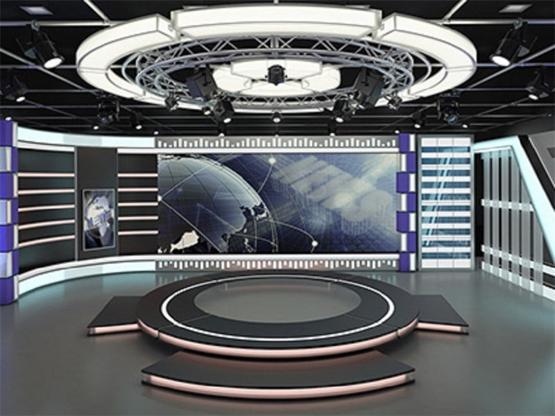3D Visual TV Studio Aluminiowy okrągły system kratownicowy